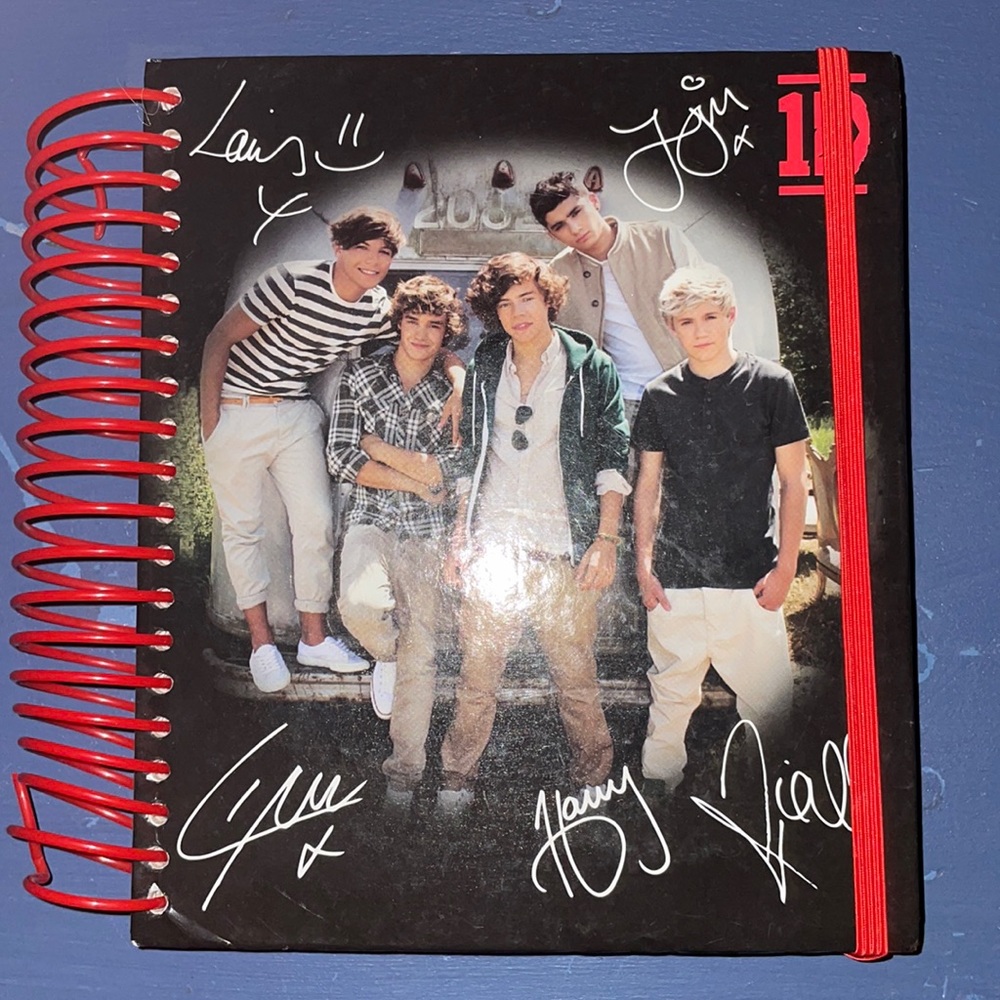 One Direction Planner Notebook